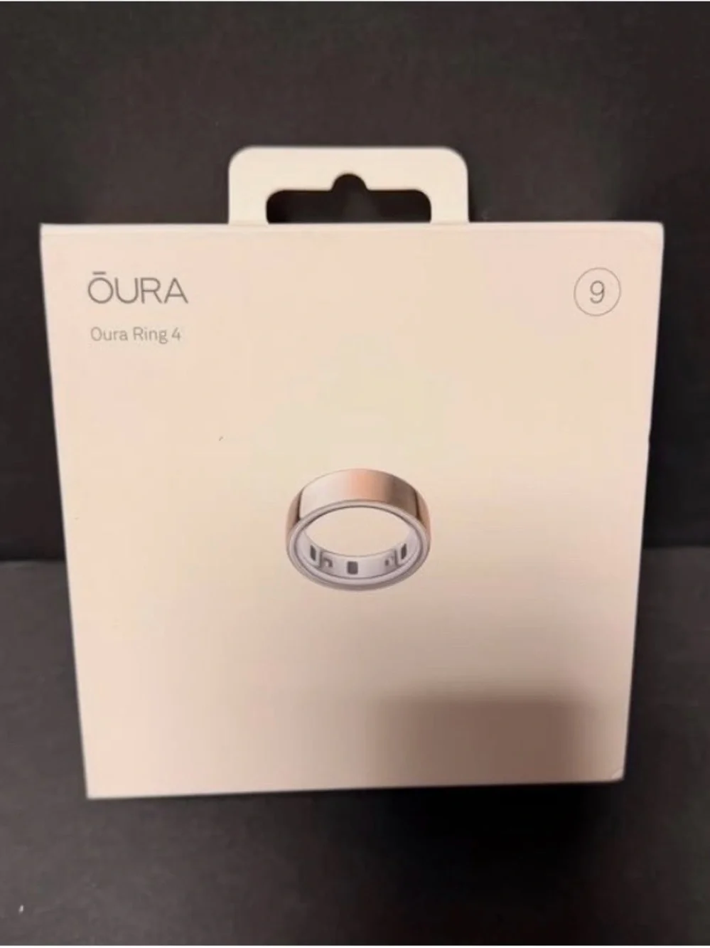 Oura Ring 4 Size 9 - rose gold